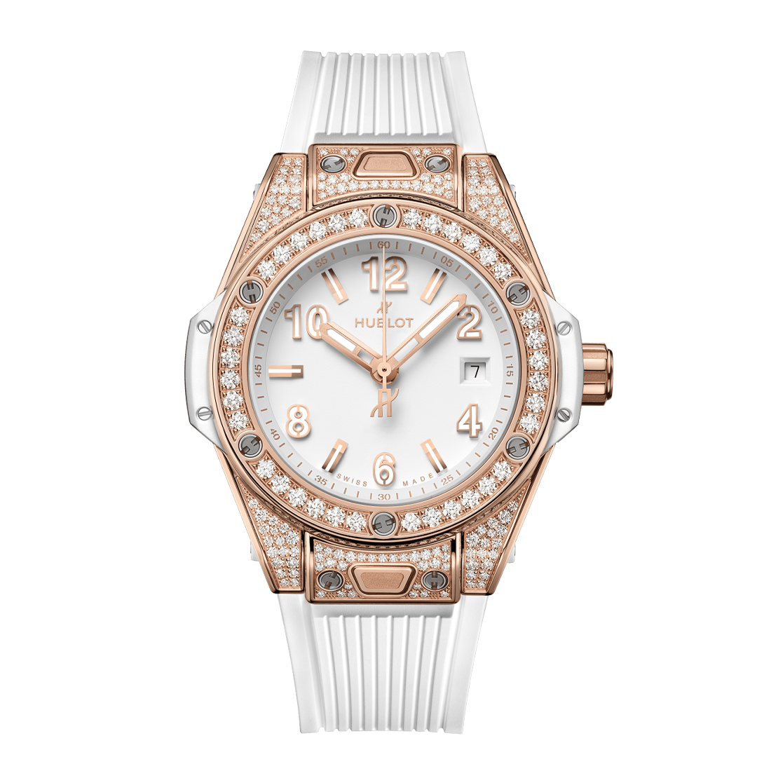 Hublot Big Bang One Click King Gold White Pavé 485.OE.2080.RW.1604