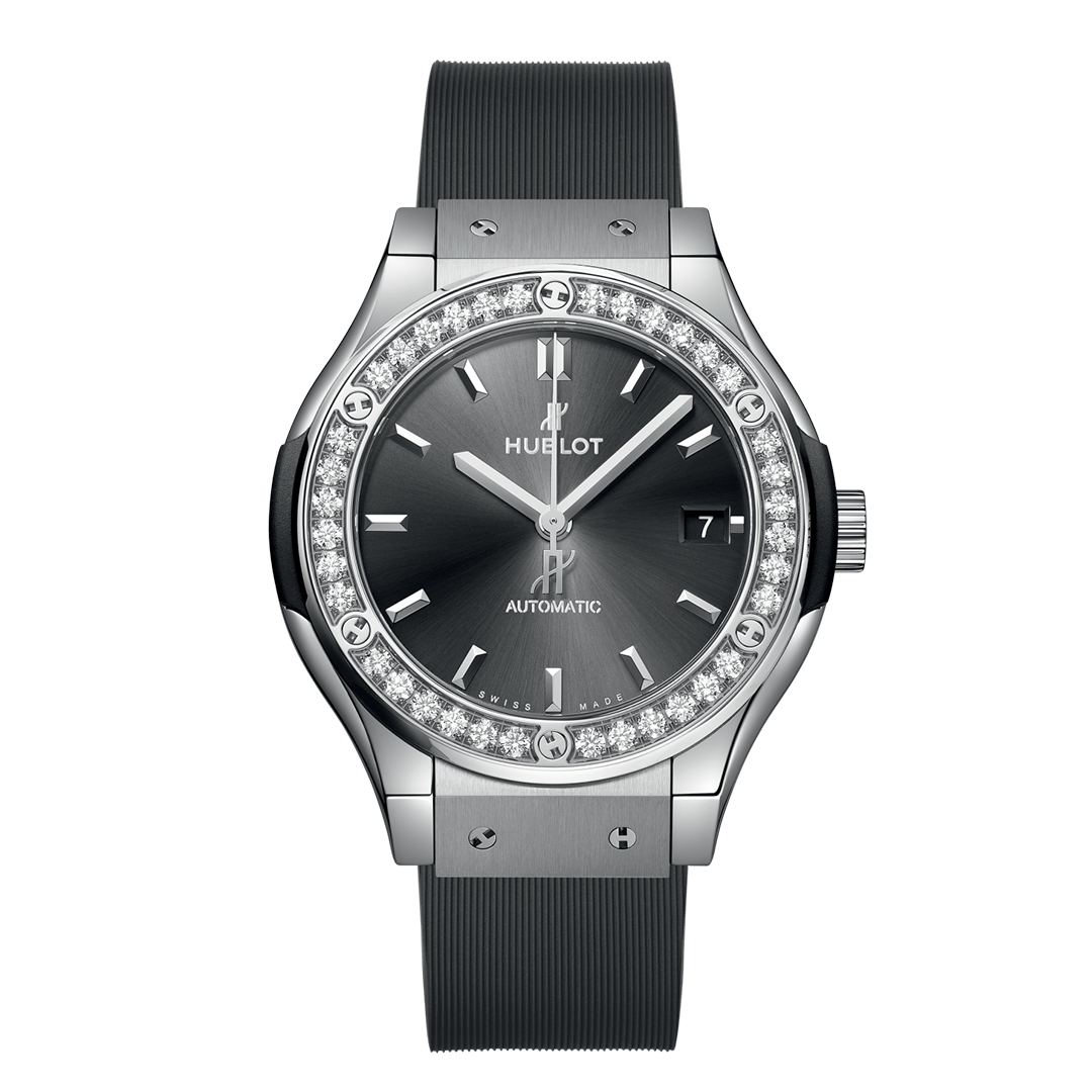 Hublot Classic Fusion Racing Grey Titanium Diamonds 565.NX.7071.RX.1204