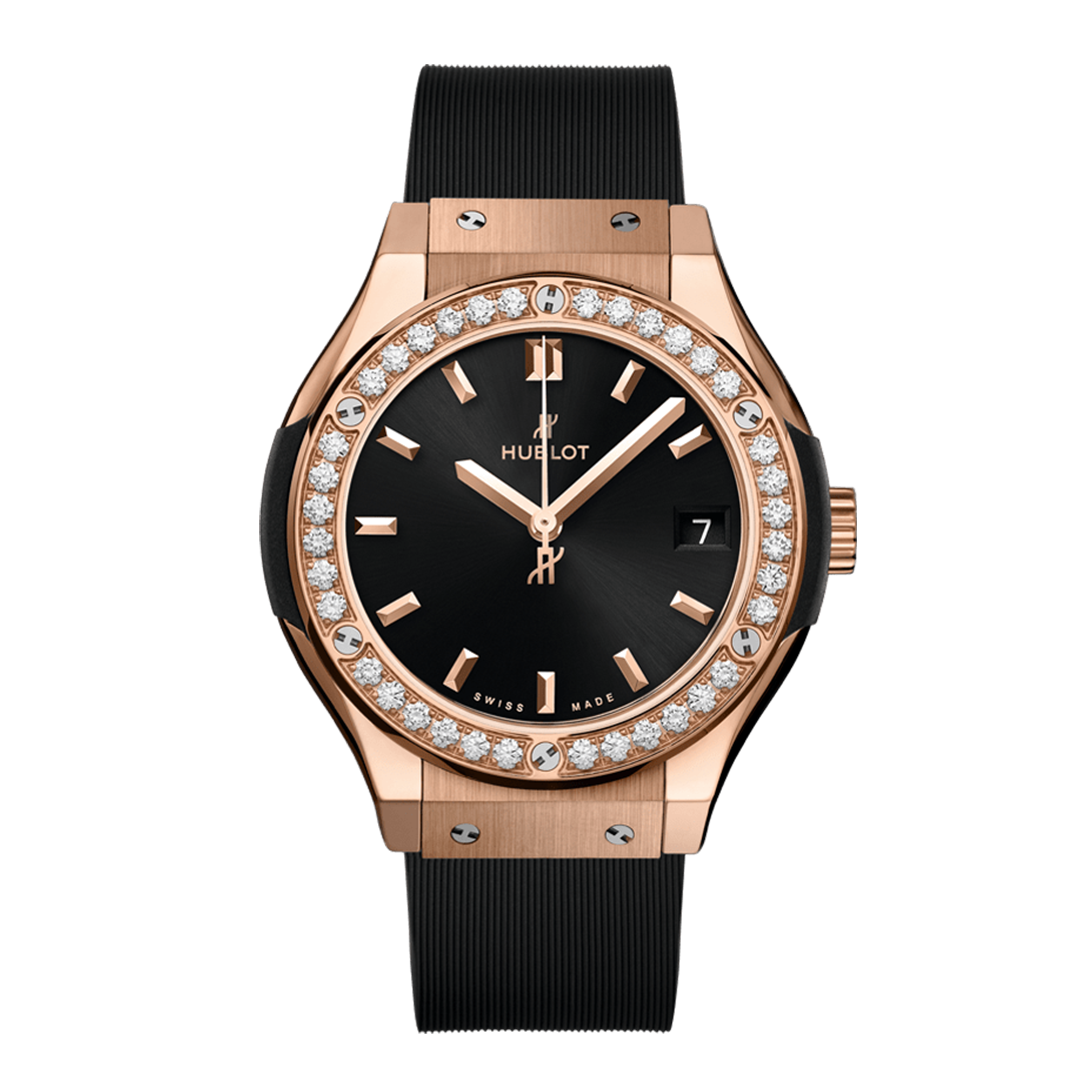 Hublot Classic Fusion King Gold Diamonds 581.OX.7180.RX.1104