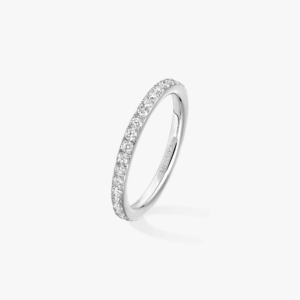 GATSBY MM White Gold Diamond Ring