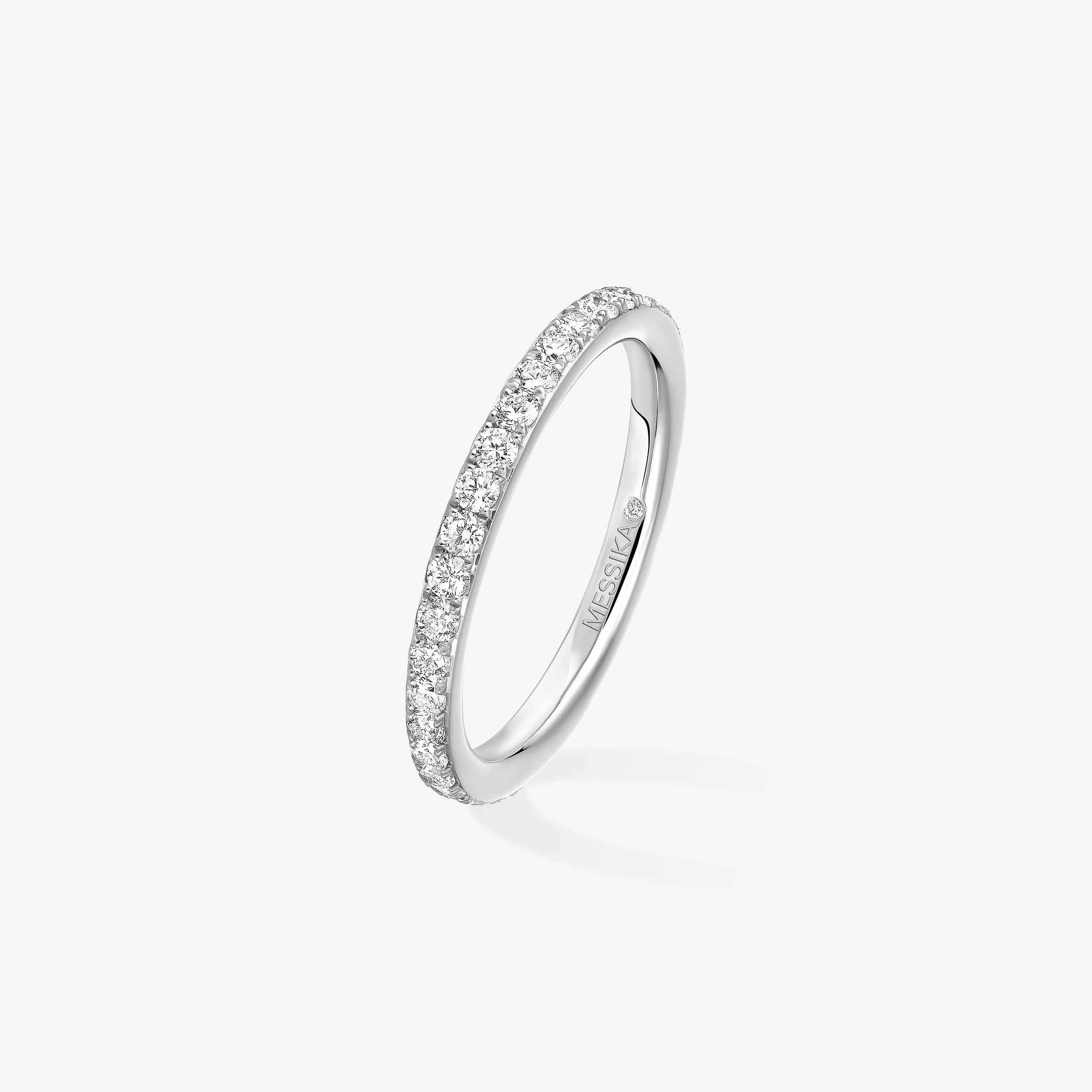 GATSBY MM White Gold Diamond Ring