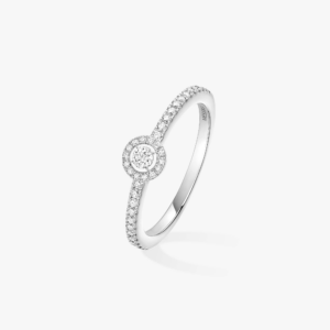 JOY BRILLIANT-CUT White Gold Diamond Ring