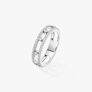 MOVE ROMANE White Gold Diamond Ring