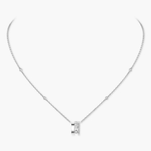 MOVE ROMANE SM White Gold Diamond Necklace