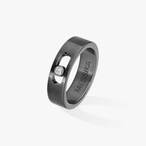 MOVE TITANIUM ANTHRACITE Graphite Titanium Diamond Ring