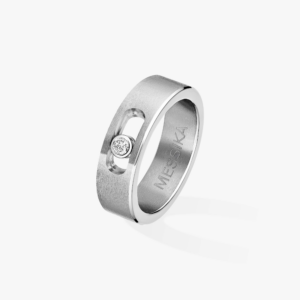 MOVE TITANIUM Natural Titanium Diamond Ring