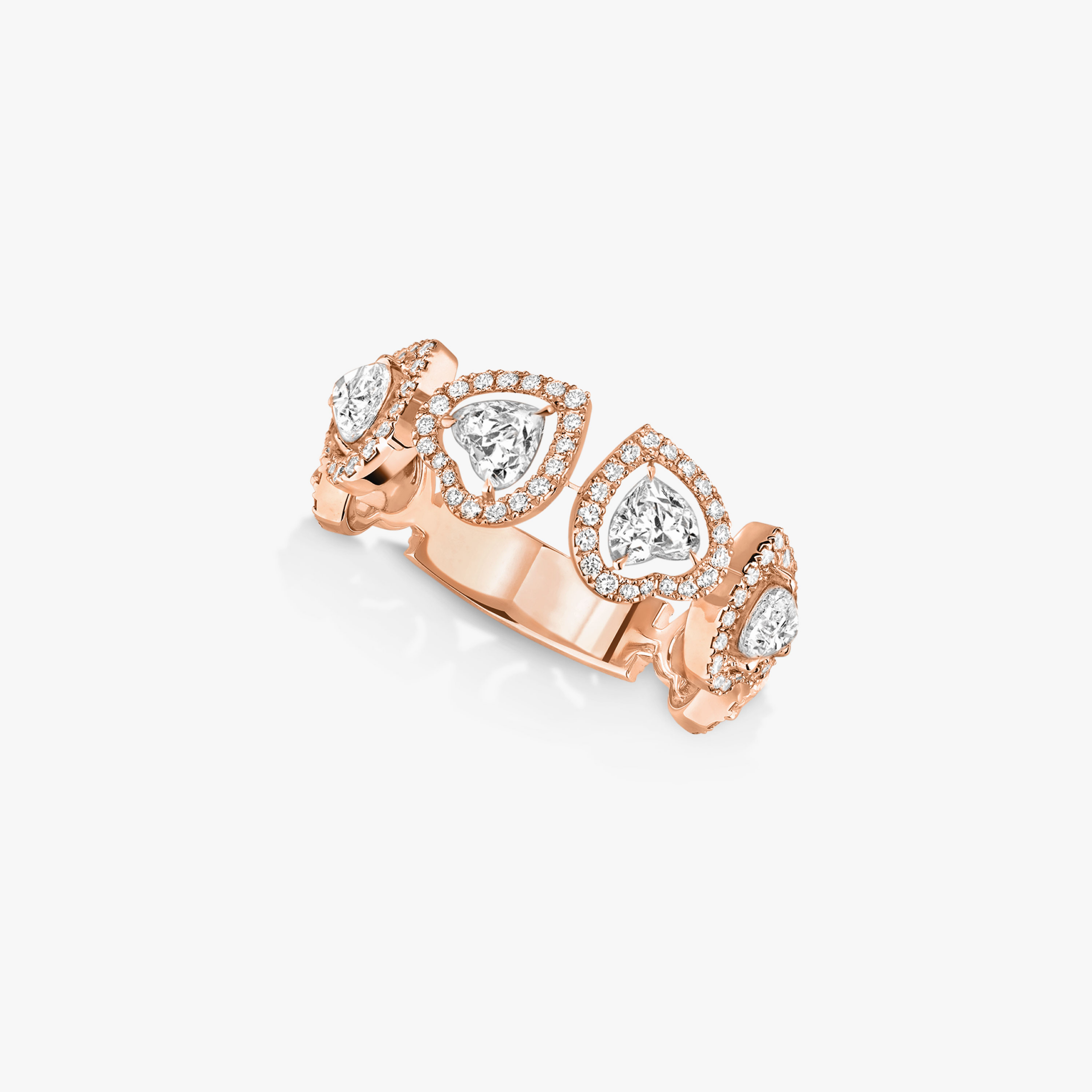 JOY MULTI Pink Gold Diamond Ring
