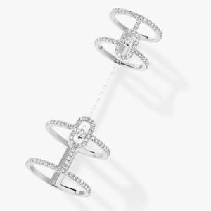 MOVE UNO MULTI-WEAR PAVÉ White Gold Diamond Ring