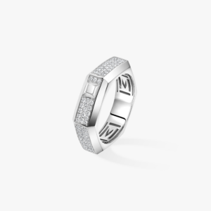 MODERNISTE PAVÉ MM White Gold Diamond Ring