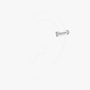 MODERNISTE SM White Gold Diamond Ear Cuff