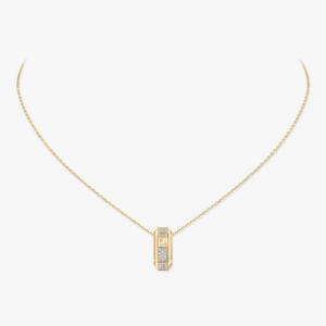 MODERNISTE Yellow Gold Diamond Necklace