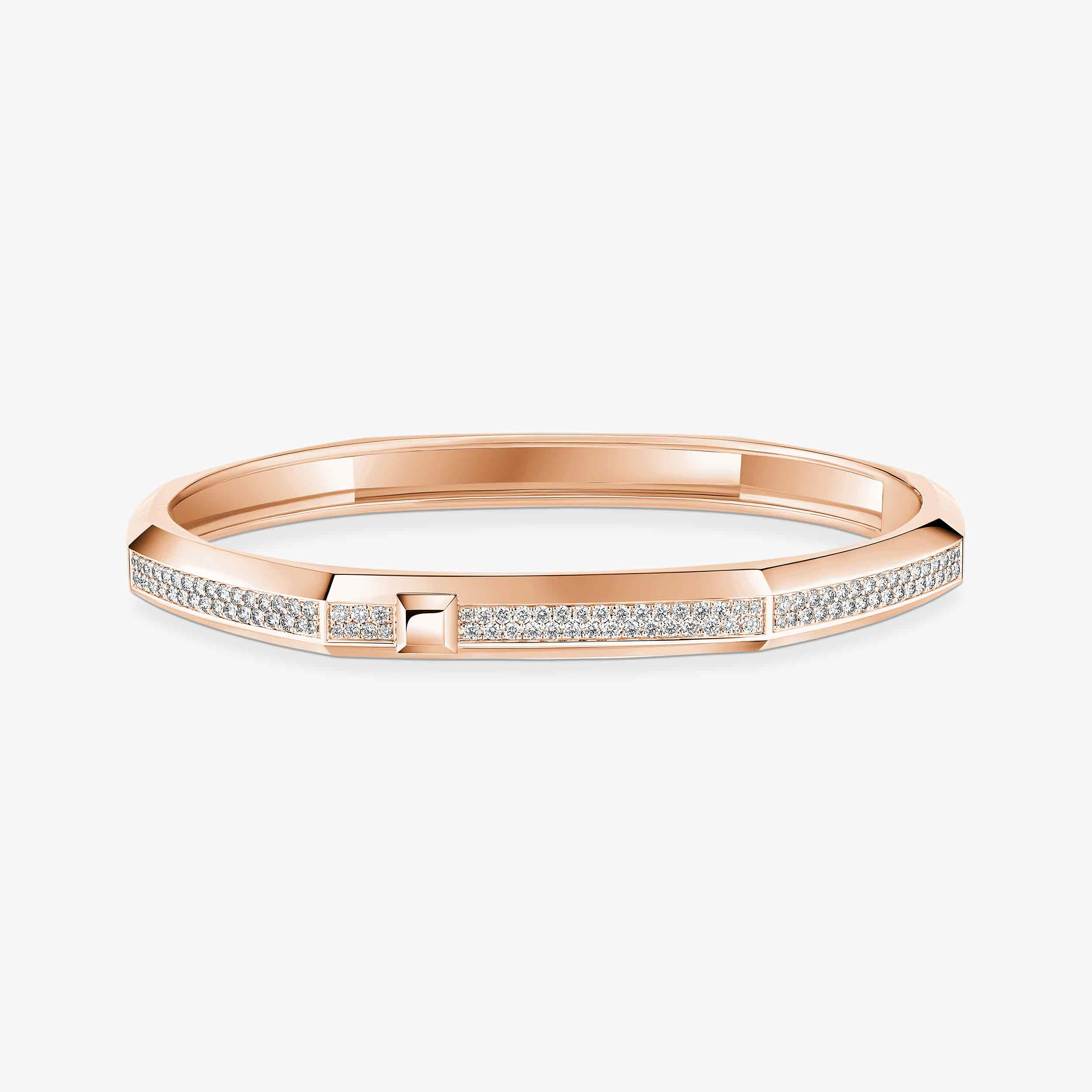 MODERNISTE PAVÉ MM Pink Gold Diamond Bracelet
