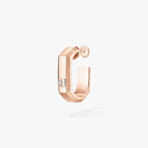 MODERNISTE MM Pink Gold Diamond Single Earring