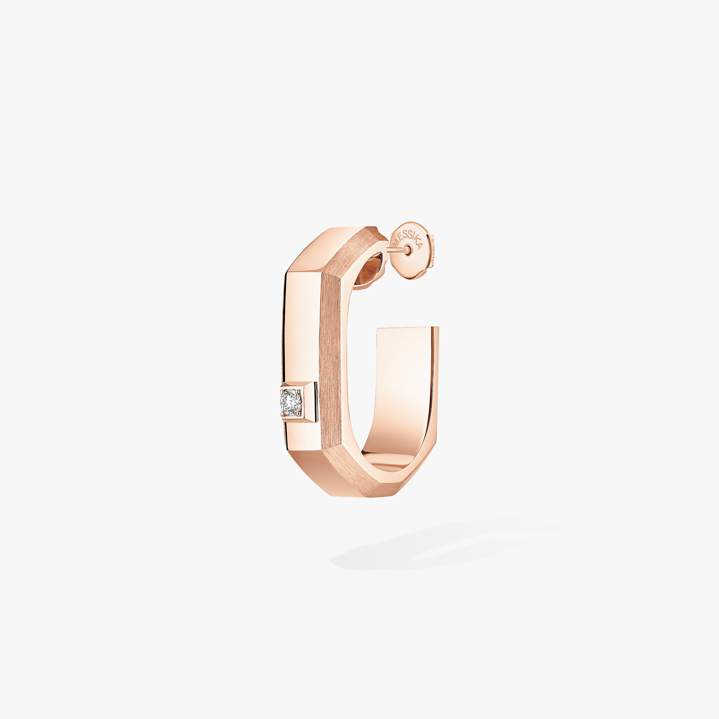 MODERNISTE MM Pink Gold Diamond Single Earring